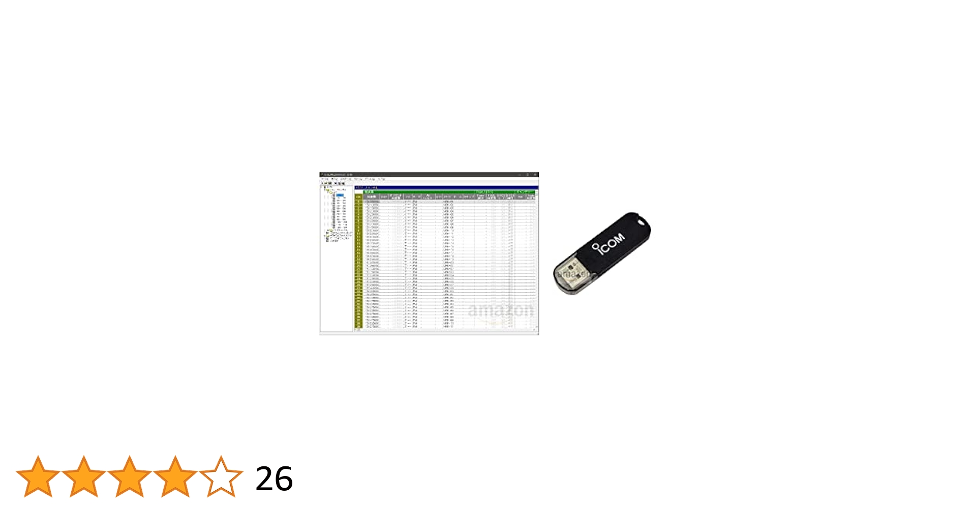 IC-R6とクローニングソフトCS-R6 ICOM CS-R6 ICOM CS-R6 Programming/Cloning Software | DX